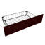 Lit plateforme double avec rangement en velours gris-1073106760-1073106763