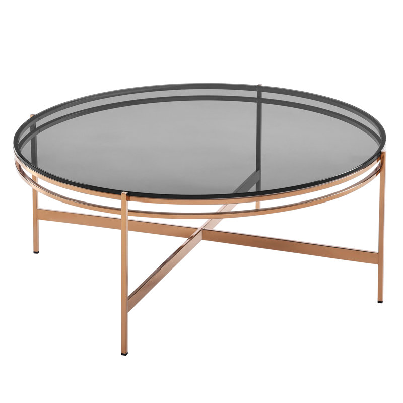 Marquerite Glass Top Coffee Table