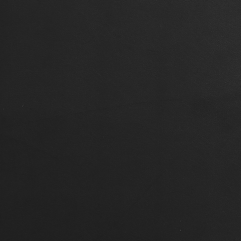 Chaise en cuir véritable, Noir