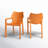Plastic Outdoor Stacking Dining Armchair-463204983