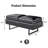 Morrissa Faux Leather Office Bench