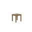Coastal Teak Outdoor Square Teak Side Table