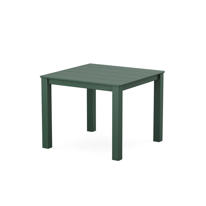 Table de salle à manger d'extérieur POLYWOOD, Toit de forêt tropicale