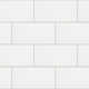 Projectos 3.88" x 7.75" Ceramic Subway Wall & Floor Tile