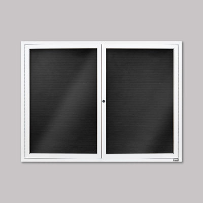 AARCO No Felt Metal Letter Board