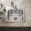 Staccato Top-Mount Single-Bowl Bar Sink with 3 Faucet Holes-18241273