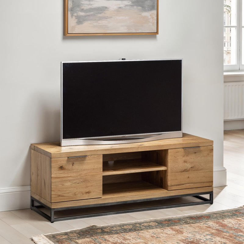 Perrott TV Stand for TVs up to 60", Light Oak