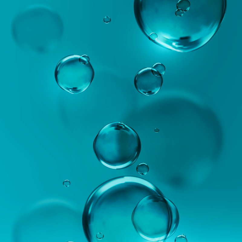 Bulles d'eau douce transparentes Magoria par Maximmmmum, H 36 po x l 36 po