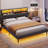 Dontrail Upholstered Sleigh Bed-396156593-396156589