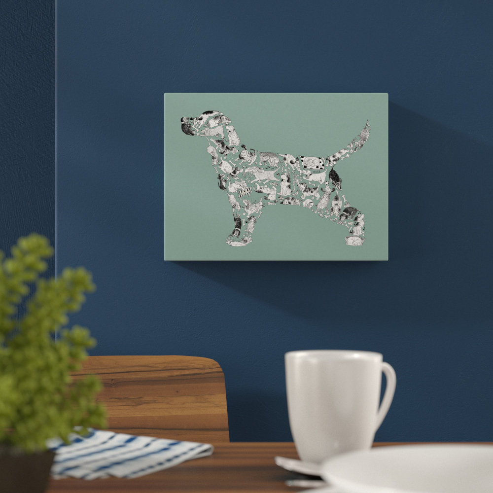 Cocker Spaniel by Louise Tate - Graphic Art Print on Paper