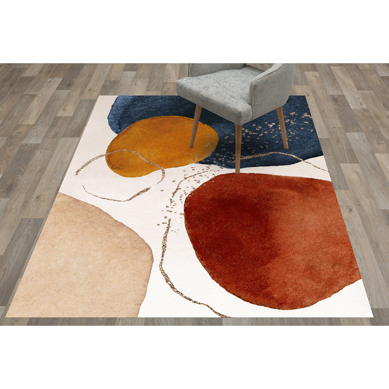 Delgardo Vinyl Machine Printed Area Rug, Rectangle 200 x 300cm