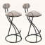 Ensemble de 2 chaises d'appoint rembourrées-1085464606
