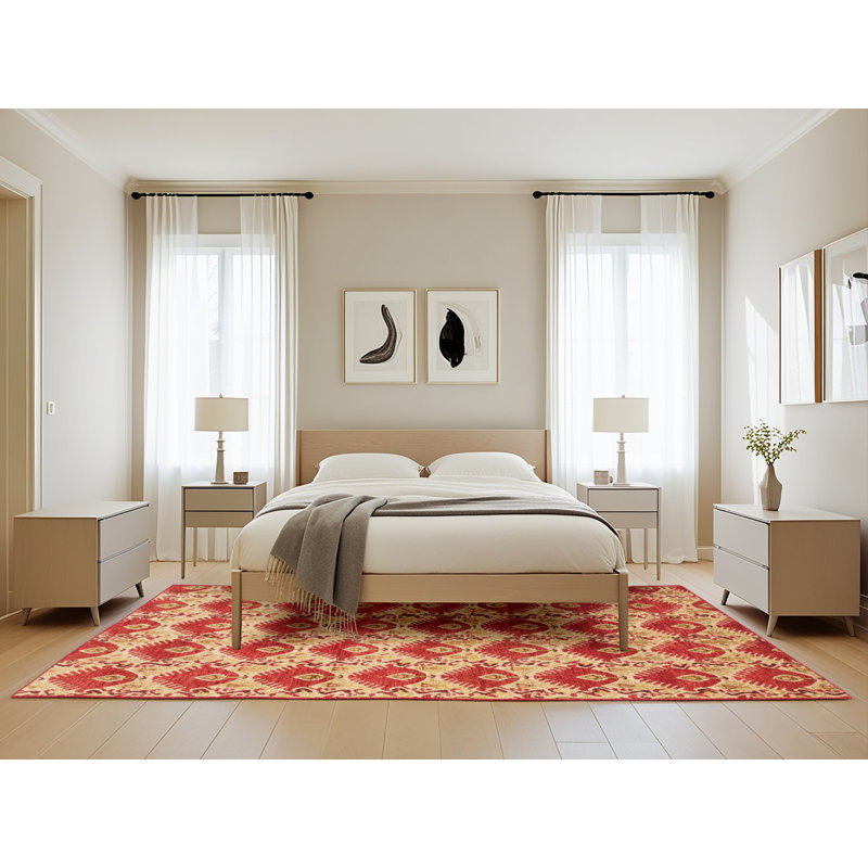 Tapis abstrait 4111, Rectangle de 5 pi x 8 pi