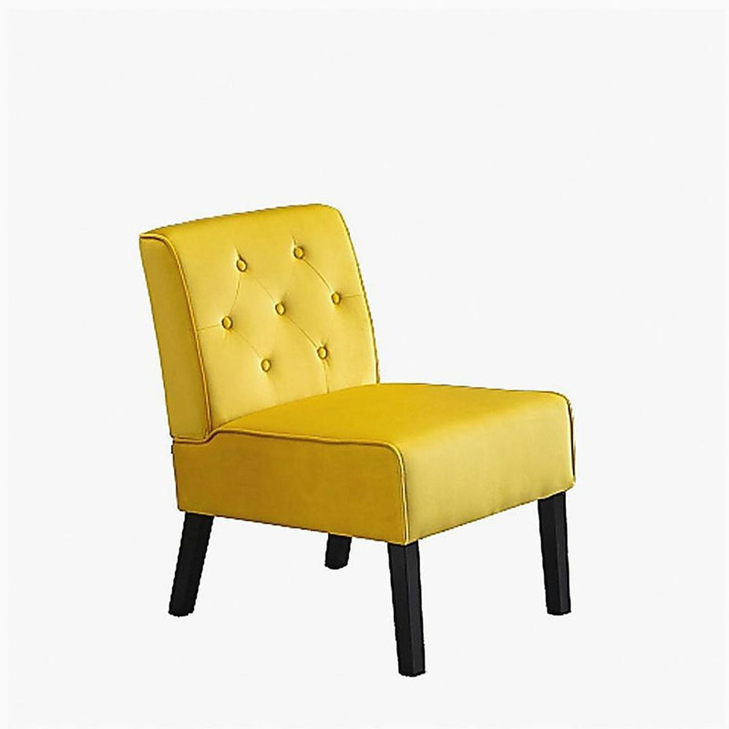 Fauteuil d'appoint 53 po Reese, Jaune