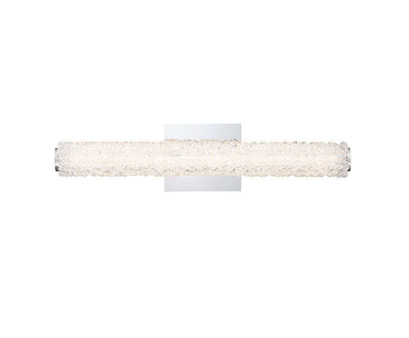Sassi LED Flush Mounted Sconce, 5.75" H x 24" W x 4" D