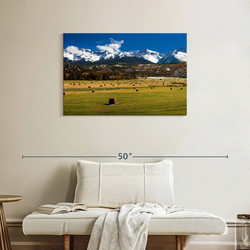 Champ de balles de foin Alvord, H 24 po x l 36 po