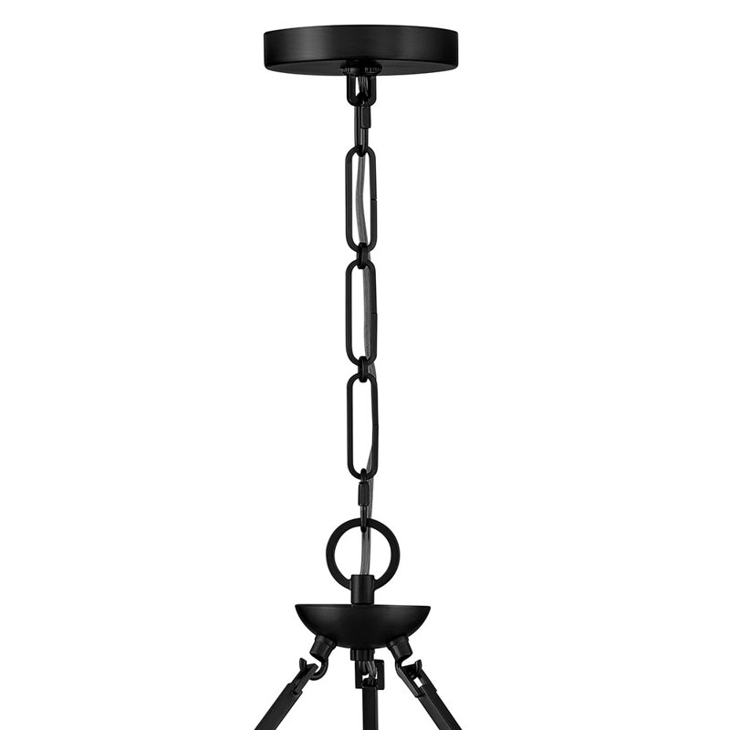 Copley 9-Light Chandelier, Black