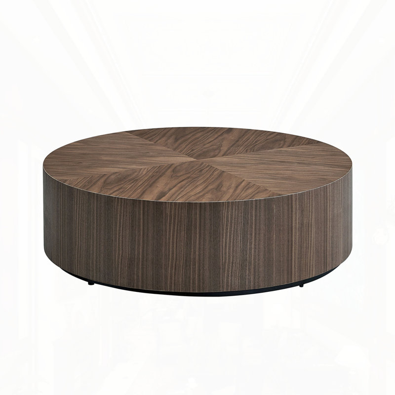Modern Round Coffee Table MDF Coffee Table