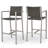 2 - Person Wicker Patio Dining Set with Square Table
