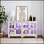 Vitrine à DEL avec fini antique et tablettes réglables, parfaite pour mettre en valeur des objets de collection-1029014720