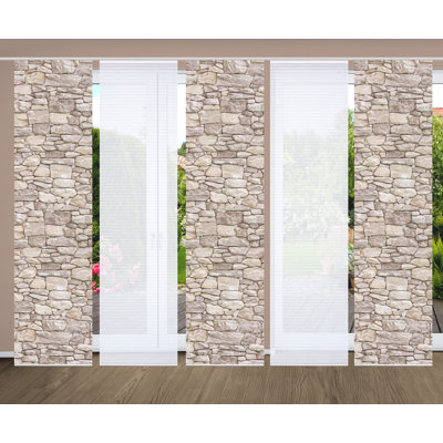 Semi Sheer Sliding Panel