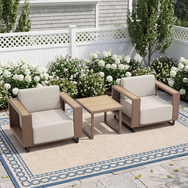 Ensemble de conversation 36,4 "blanc avec table basse