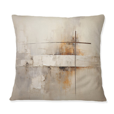 Coussin Beige Christianity Cross Of Jesus I - Christianity
