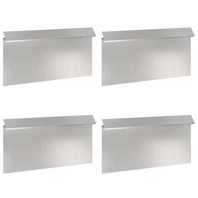 25 cm H x 50 cm W Stainless Steel