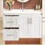 Meuble-lavabo mural 36 po avec 2 tiroirs-1866203481