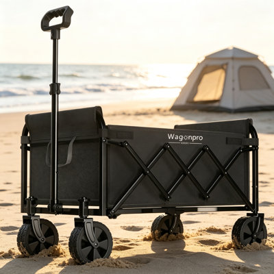 Expandable Dual-Layer Utility Wagon