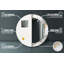 Huldar Glass Flat Wall Mirror