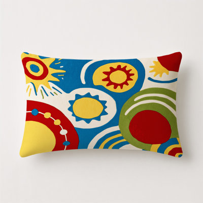 Spunky Spin Indoor And Outdoor Pillow