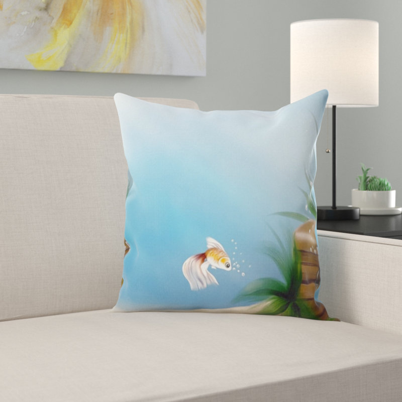Microsuede Throw Pillow