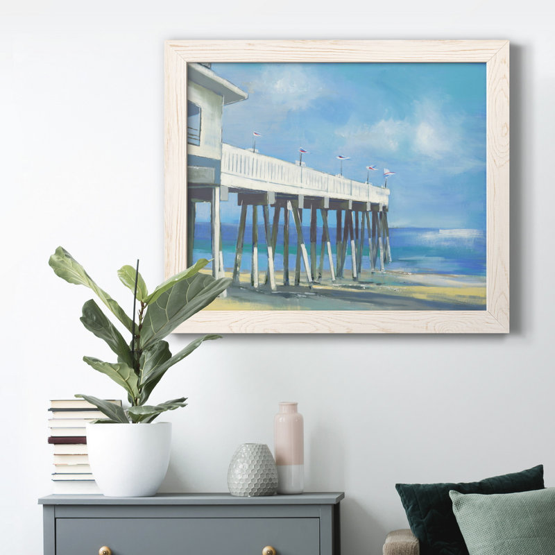 «Vanish Point», reproduction d'art sur toile encadrée, H 20 po x l 17 po x P 1,5 po, Cadre blanc