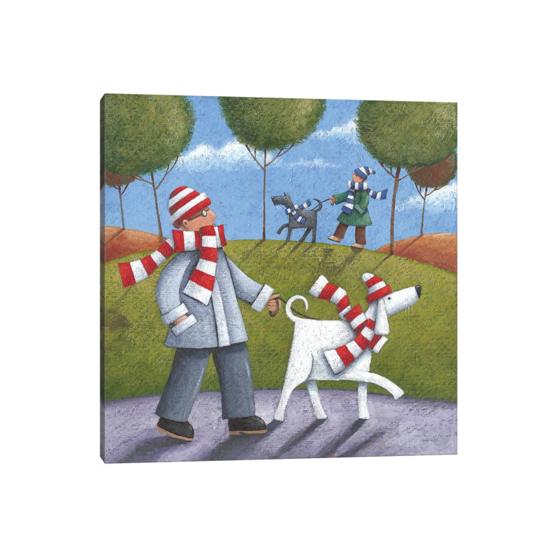 Walk In The Park by Peter Adderley - Wrapped Canvas Gallery-Wrapped Canvas Giclée, 66.04 cm H x 66.04 cm W x 1.91 cm D