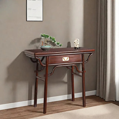 Nouvelle console en bois de rose massif de style chinois