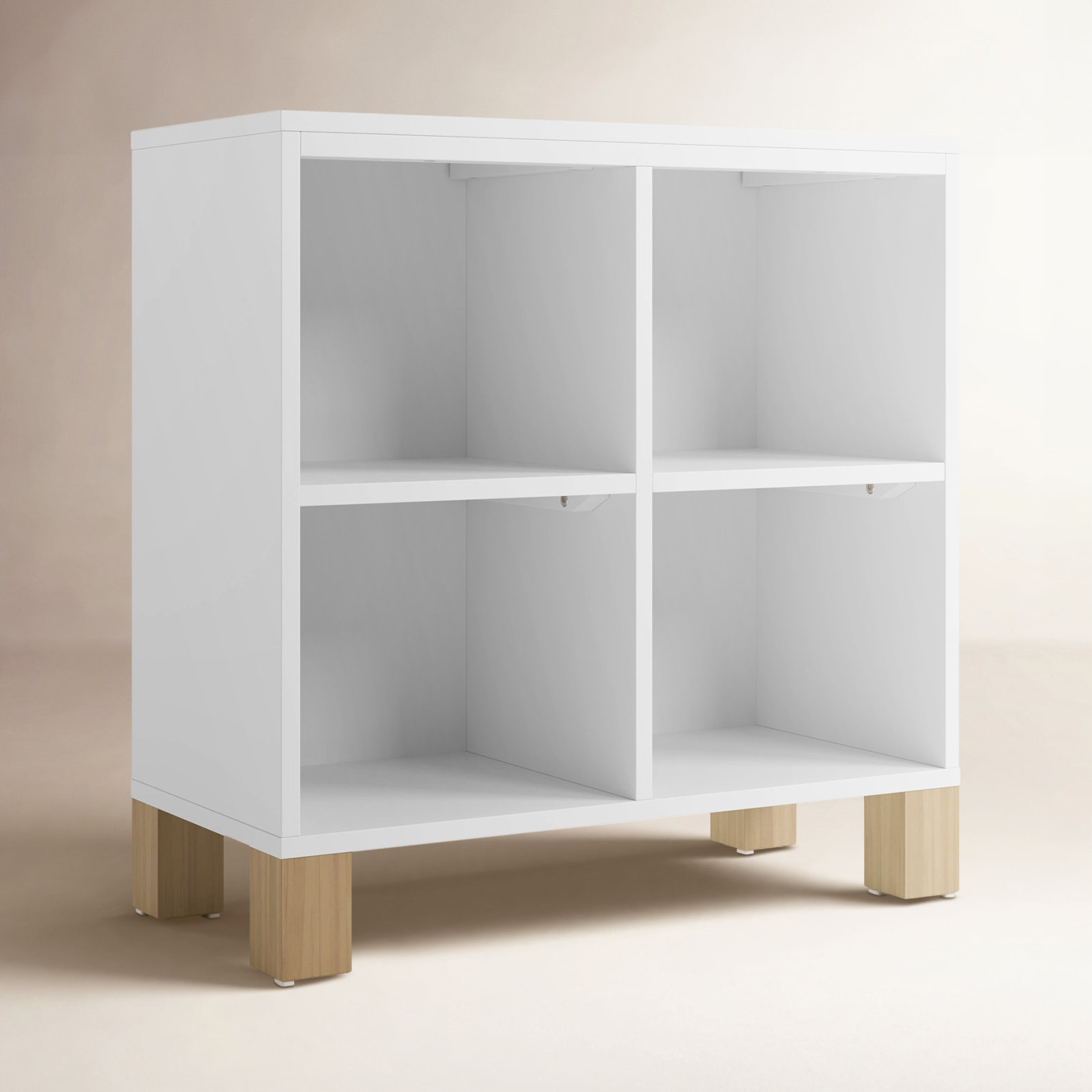 California Cube Organizer Bookcase, White