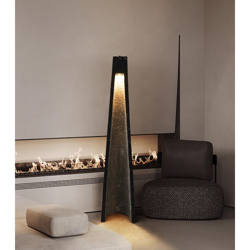 Lampe sur pied texturée Minimalist
