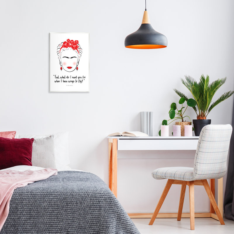  «Wings To Fly», impression sur plaque murale par Martina Pavlova, H 19 po x l 13 po