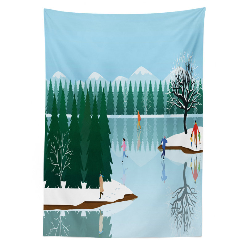 Winter Tablecloth, 70" x 52"