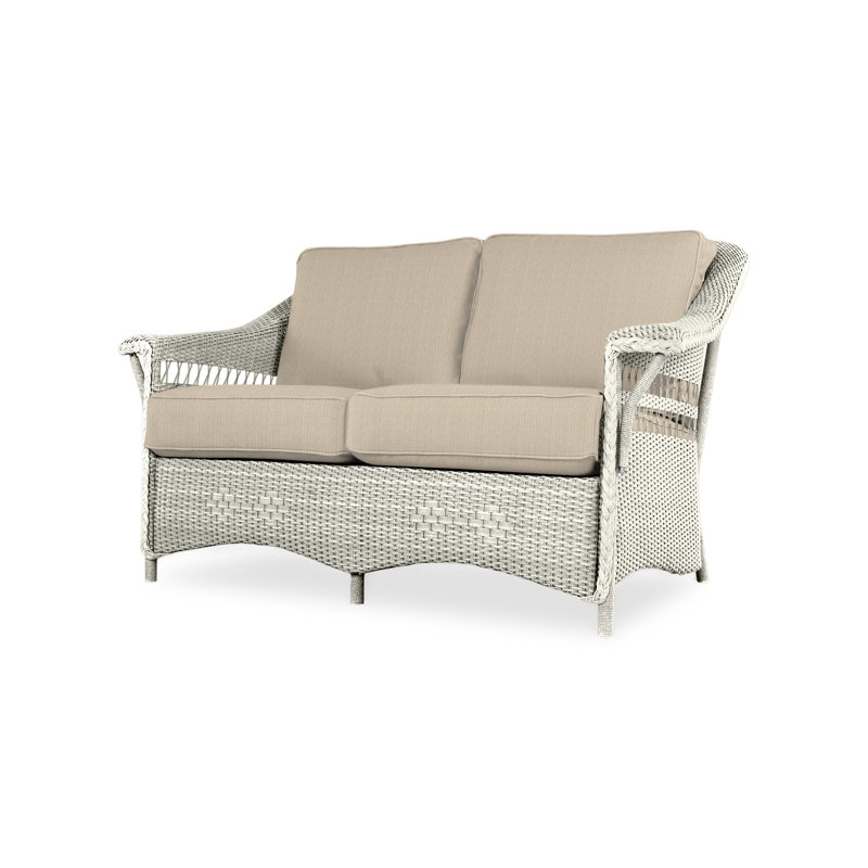 Nantucket Outdoor 2 - Seat Loveseat, Charlotte Sparrow, Linen