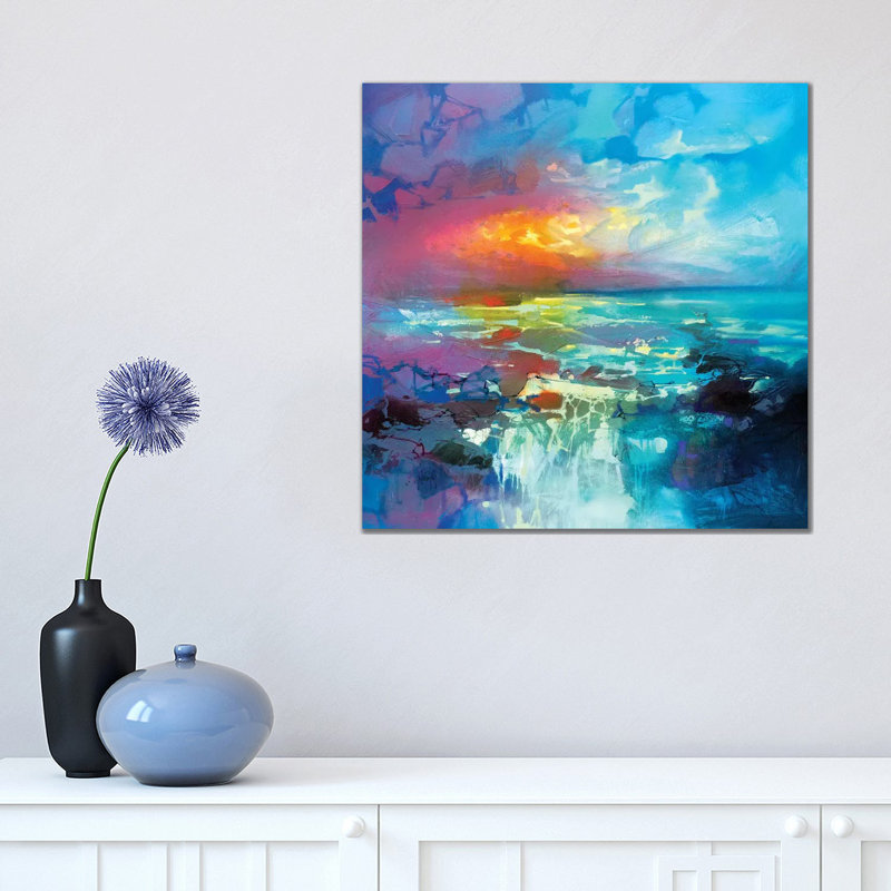 Fleeting Glow by Scott Naismith - Wrapped Canvas Painting, 45.72 cm H x 45.72 cm W x 1.91 cm D
