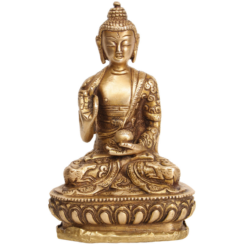Lord Buddha In Abhaya Mudra