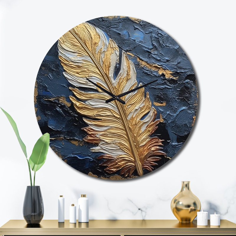 Horloge murale Boho Glam, Très grand