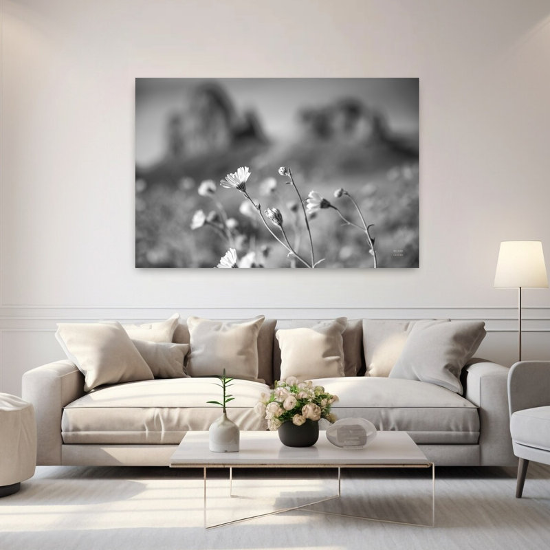 Pinnacle, art floral contemporain, H 40 po x l 60 po