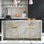 Counter Stool with Metal Frame-196593870