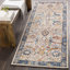 Tapis à motif oriental bleu marine / beige Hillsby