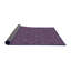 Tapis bleu ardoise à motif-1215484614