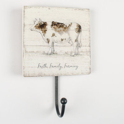 Dellrey Solid Wood Wall Hook