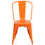 Commercial GradeMetal Indoor-Outdoor Stackable Chair-984495317